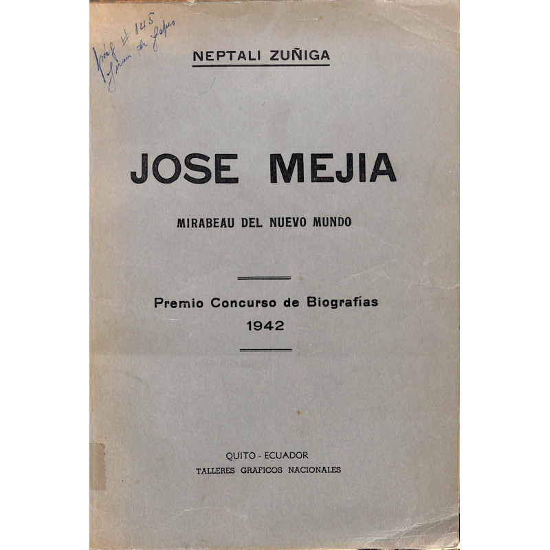 José mejía mirabeau del nuevo mundo