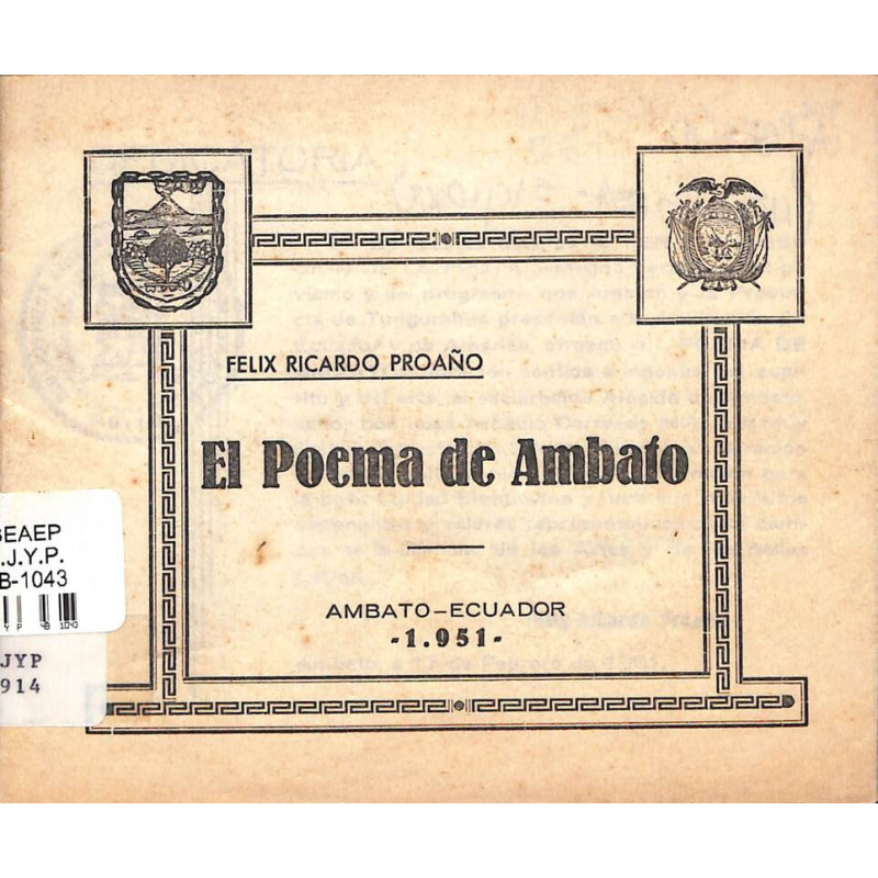 El poema de Ambato