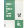 Memoria del presidente del tribunal agrario : año judicial agrario 1969-1970