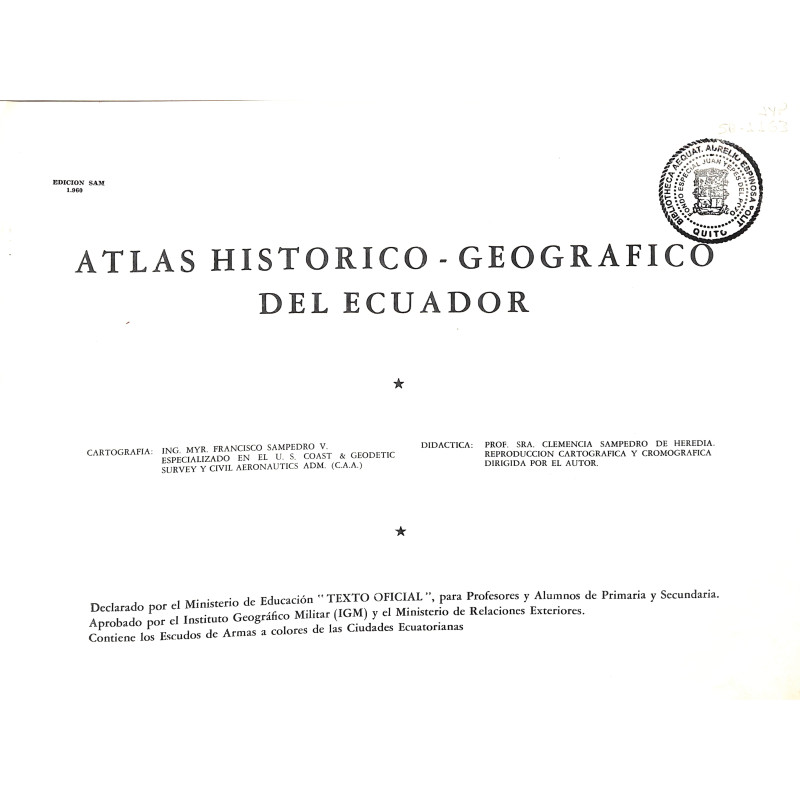 Atlas histórico-geográfico del Ecuador