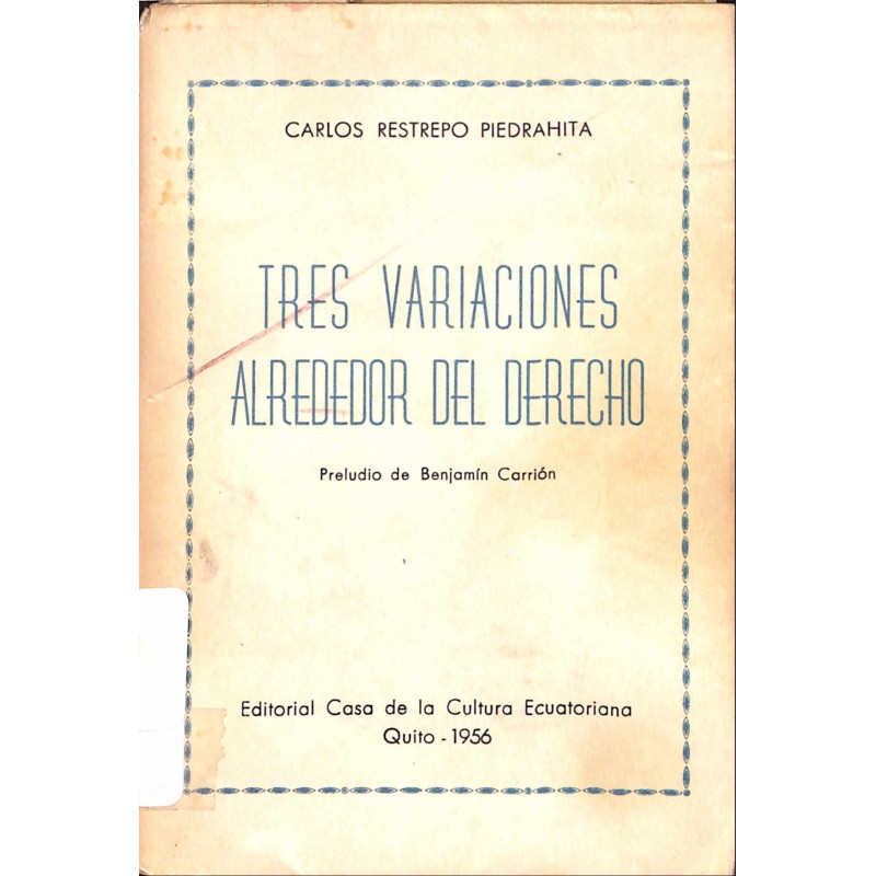 Tres variaciones alrededor del derecho