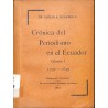 Crónica del periodismo en el Ecuador