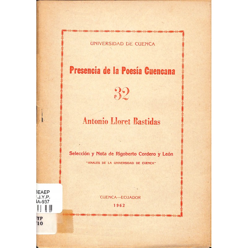 Presencia de la Poesía Cuencana 32