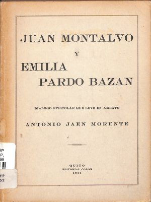 Juan Montalvo y Emilia Pardo