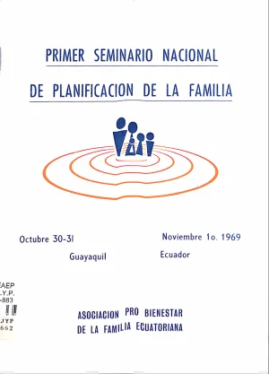 Primer seminario nacional de planificación de la familia