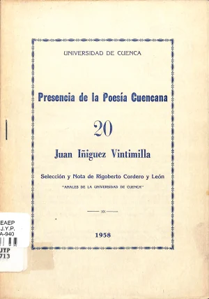 Presencia de la poesía cuencana 20