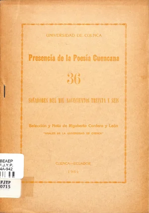 Presencia de la poesía cuencana 36