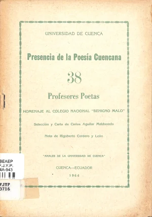 Presencia de la poesía cuencana 38