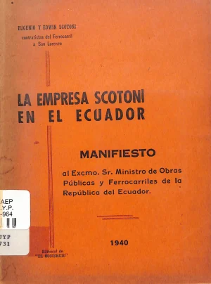 L a empresa scotoni en el Ecuador