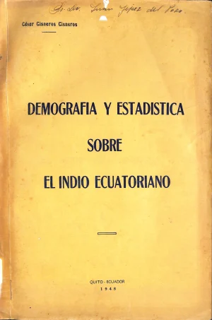 Demografía y estadística sobre el indio ecuatoriano