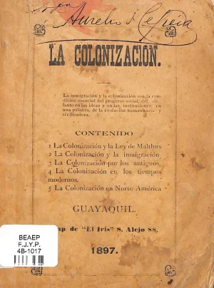 La colonización.