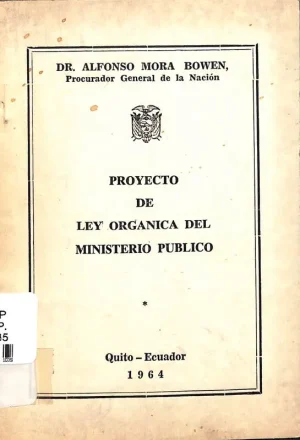Proyecto de ley orgánica del ministerio público