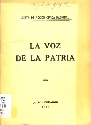 La voz de la patria