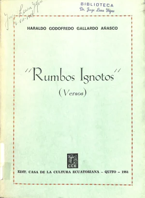 Rumbos ignotos