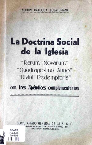 La doctrina social de la iglesia