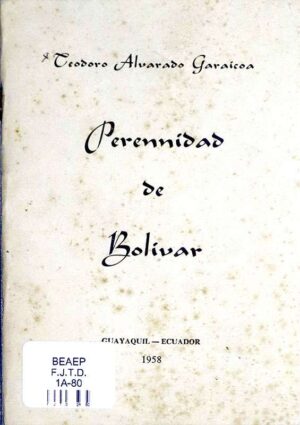 Perennidad de Bolívar.