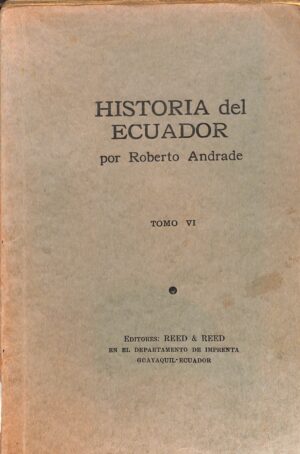 Historia del Ecuador Tomo VI