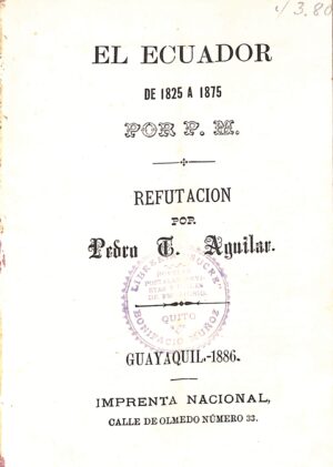 El Ecuador de 1825-1875
