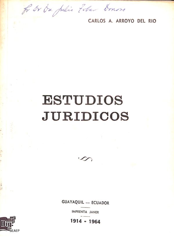 Estudios jurídicos