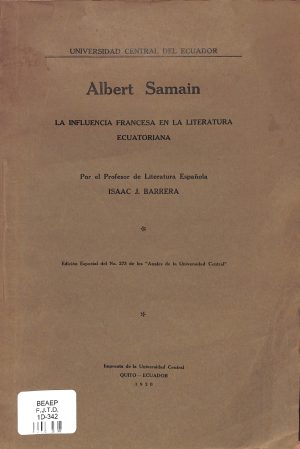 La influencia Francesa en a literatura ecuatoriana