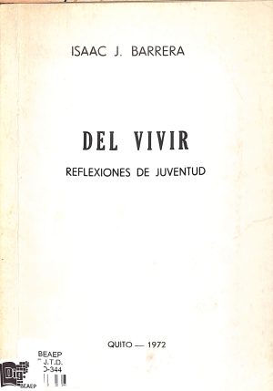 Del Vivir Reflexiones de juventud
