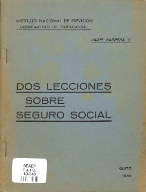 Dos lecciones sobre seguro social
