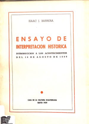 Ensayo de interpretación histórica
