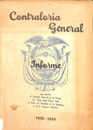 Informe : Contraloria General 1958-59